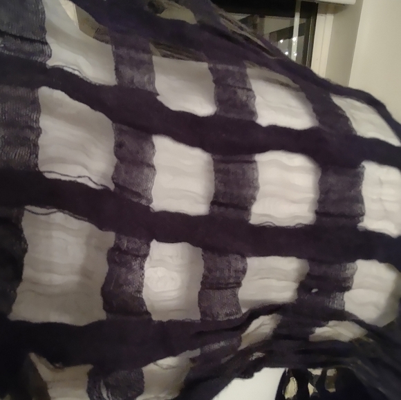 Infinity Scarf, Navy, by Amanda Blu - Picture 4 of 5